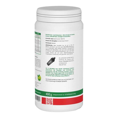 Megamax Soja Eiwei&szlig; neutral Pulver - 2