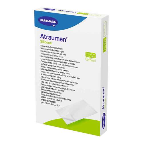 Atrauman Silicone steril 5x7 cm Kompressen - 1