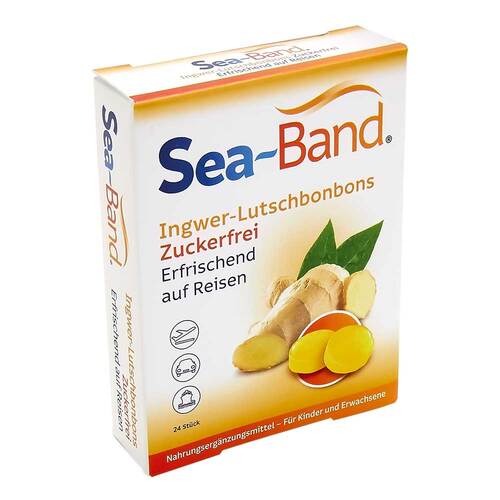 Sea-Band Ingwer-Lutschbonbons zuckerfrei - 1