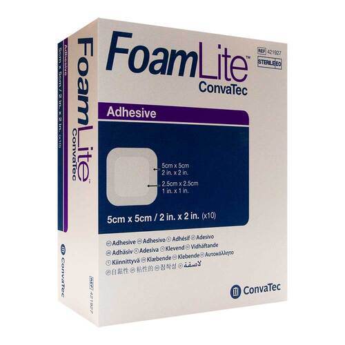 Foam Lite adh&auml;siv PU-Schaumverband 5x5 cm - 1