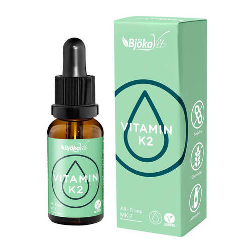 Vitamin K2 MK7 all-trans 100 µg vegan Tropfen - 1