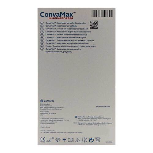 Convamax Superabsorber adh&auml;siv 15x20 cm - 2