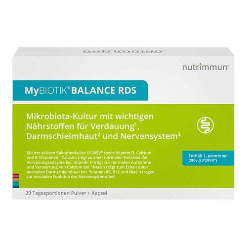 Mybiotik Balance Rds 20 x 2 g Pulver+20 Kapseln - 1