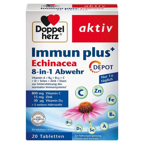 Doppelherz Immun plus Echinacea Depot Tabletten - 1