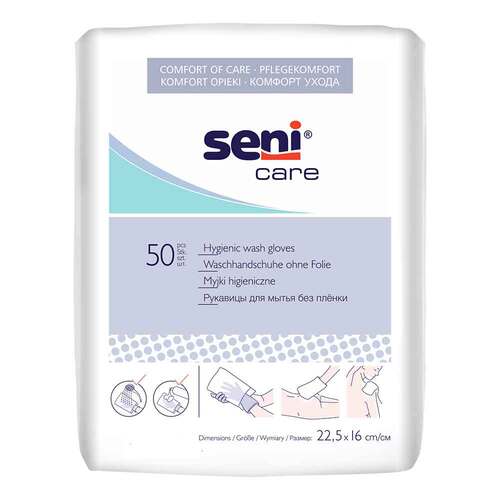 Seni care Waschhandschuhe unfoliert - 1