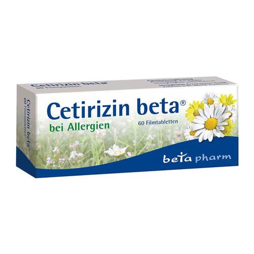 Cetirizin beta® Filmtabletten bei Allergien - 1