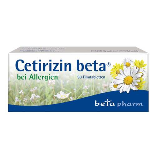 Cetirizin beta® Filmtabletten bei Allergien - 1