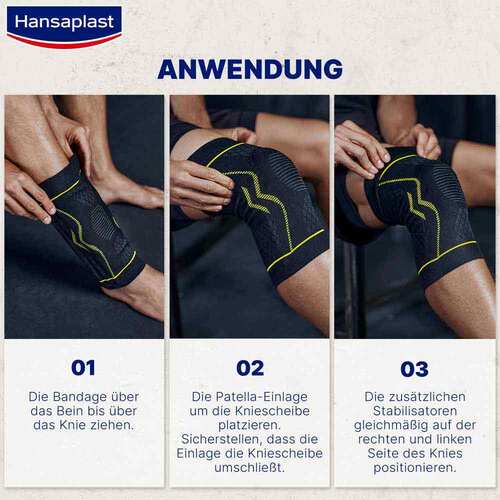 Hansaplast Sport Knie-Bandage Gr&ouml;&szlig;e S/M - 7