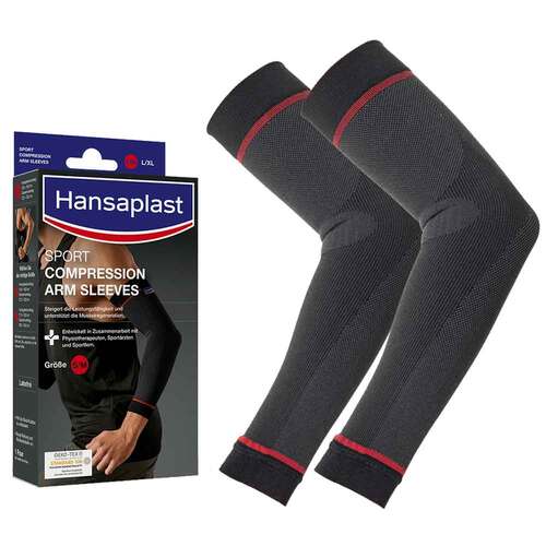 Hansaplast Sport Compression Arm-Sleeves Gr&ouml;&szlig;e S/M - 3