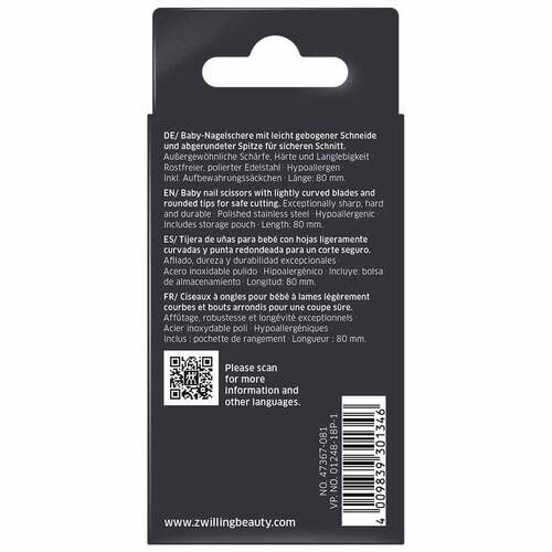 Zwilling Classic Inox Baby Nagelschere 8 cm - 3