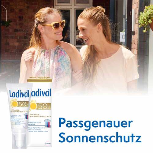 Ladival Sonnenschutz Gesicht Anti-Pigment Creme LSF 50 +  - 2