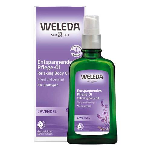 Weleda Lavendel entspannendes Pflege-&Ouml;l - 1