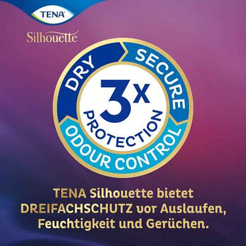 TENA® Silhouette NOIR Normal Einlagen bei Inkontinenz - 2