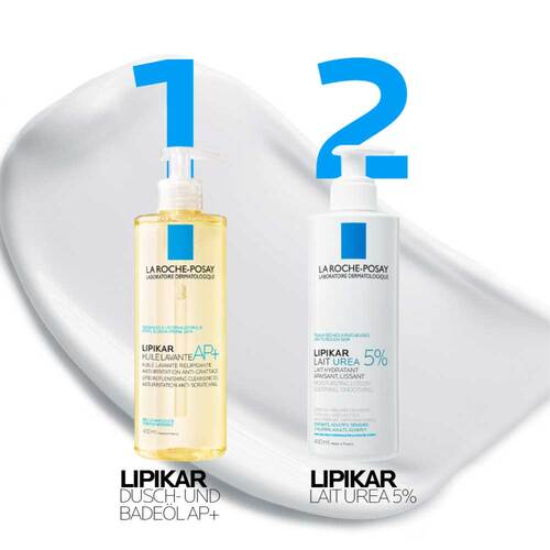 La Roche Posay Lipikar Lait Urea 5 + Lotion - 3