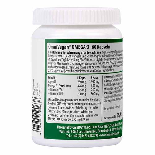 Omnivegan Omega-3 Kapseln - 2