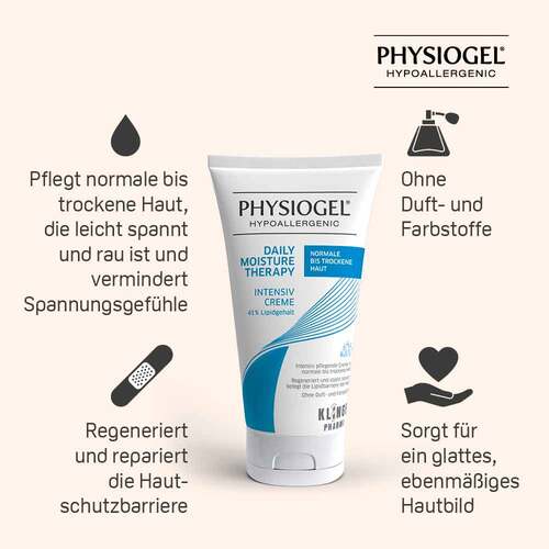 Physiogel Daily Moisture Therapy Intensiv Creme f&uuml;r normale bis trockene Haut - 3