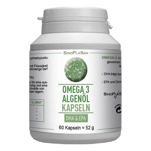 Omega-3 Algen&ouml;l DHA + EPA Kapseln - 1