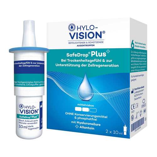 HYLO-VISION® SafeDrop® Plus Augentropfen - 1