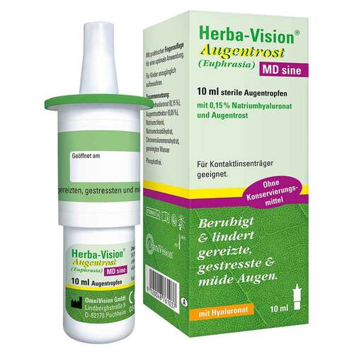 Herba-Vision® Augentrost MD sine Augentropfen - 1