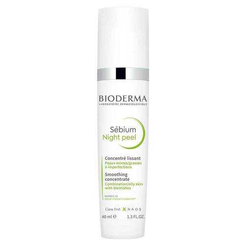 Bioderma Sebium Night peel Creme f&uuml;r unreine, &ouml;lige, zu Akne neigende Haut - 1