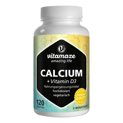 Calcium D3 600 mg / 400 I.E. vegetarisch Tabletten - 1