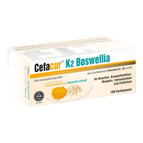 Cefacur K2 Boswellia Hartkapseln - 1