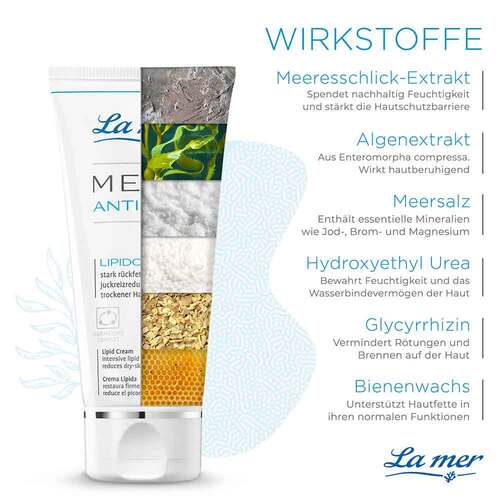 La Mermed + Anti-Dry Lipidcreme ohne Parfum - 2