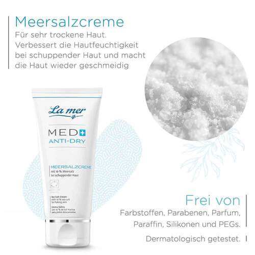 La mer Med + Anti-Dry Meersalzcreme ohne Parfum - 4