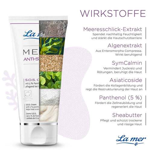 La Mer + Anti-Stress SOS Cream ohne Parfum - 2