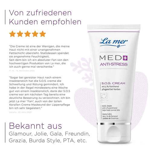 La Mer + Anti-Stress SOS Cream ohne Parfum - 5