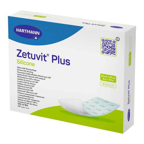 Zetuvit Plus Silicone 20x25 cm steril - 1