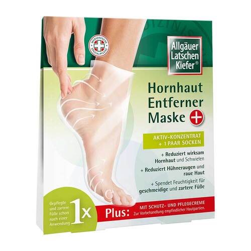 Allg&auml;uer Latschenkiefer Hornhaut Entferner Maske plus - 1