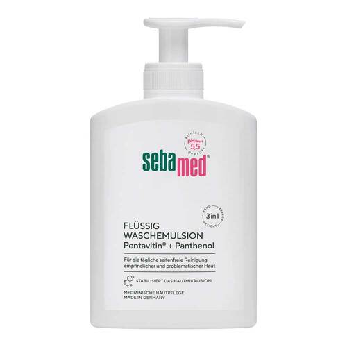 Sebamed fl&uuml;ssig Waschemulsion mit Spender - 1