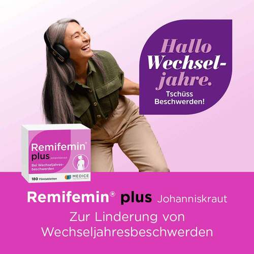 remifemin® PLUS Johanniskraut bei Wechseljahresbeschwerden - 3