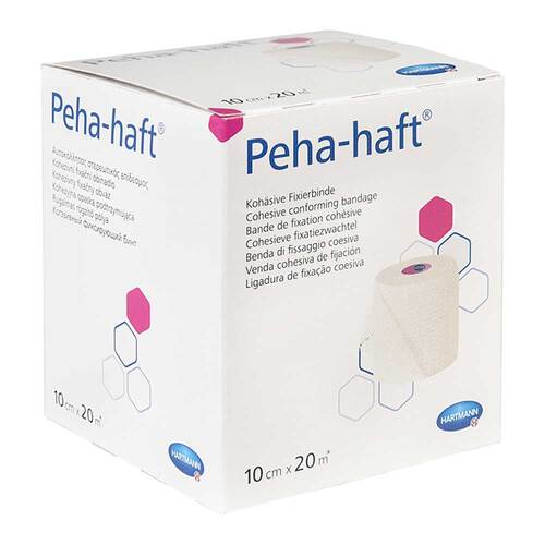 Peha-Haft Fixierbinde latexfrei 10 cmx20 m - 1