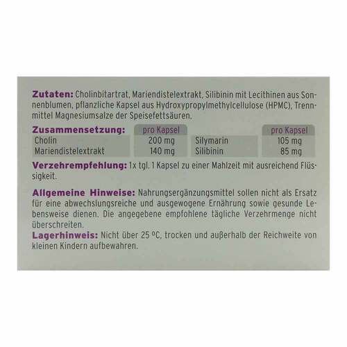 Silymarin-Intercell Kapseln - 2