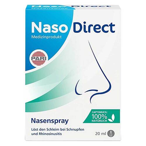 Nasodirect Nasenspray mit Captomucil - 1