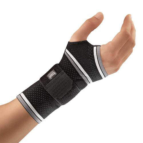 Bort Manubasic Bandage links L plus schwarz - 1