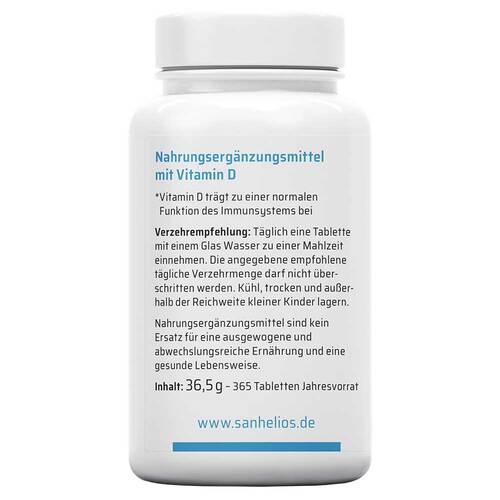 Sanhelios Vitamin D 1.000 I.E. Tabletten - 3