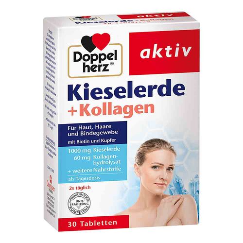 Doppelherz Kieselerde + Kollagen Tabletten - 1