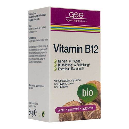 Vitamin B12 Compact Bio Tabletten - 1
