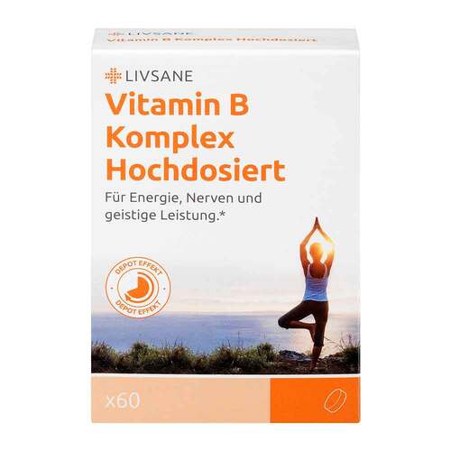 Livsane Vitamin B Komplex hochdosiert Retard-Tabletten - 1