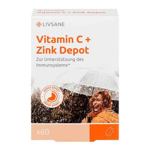 Livsane Vitamin C + Zink Depot Neu Retardtabletten - 1