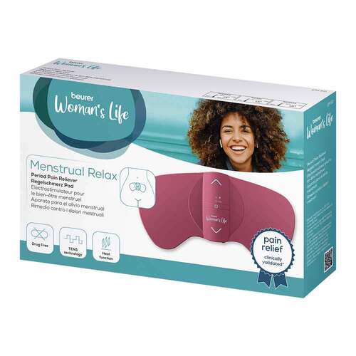 Beurer EM50 Menstrual Relax Tens &amp; W&auml;rme Pad - 1
