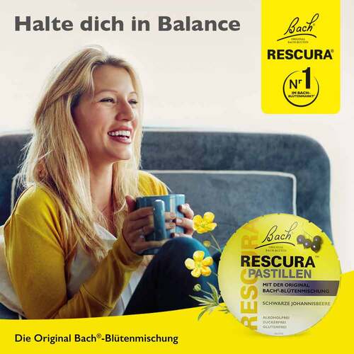 Bachbl&uuml;ten Original Rescura Pastillen schwarze Johannisbeere - 4