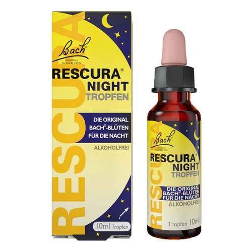 Bachbl&uuml;ten Original Rescura Night Tropfen alkoholfrei - 1