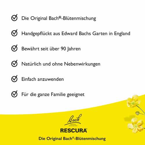 Bachbl&uuml;ten Original Rescura Kids Tropfen alkoholfrei - 3