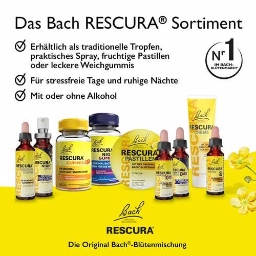 Bachbl&uuml;ten Original Rescura Kids Tropfen alkoholfrei - 6