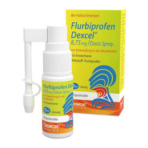 Flurbiprofen Dexcel 8,75 mg / Dosierspray Mundh&ouml;hle - 1