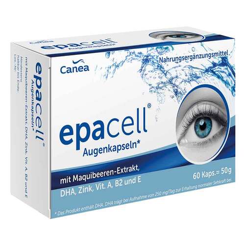 Epacell Augenkapseln mit Maquibeere + DHA + EPA - 1